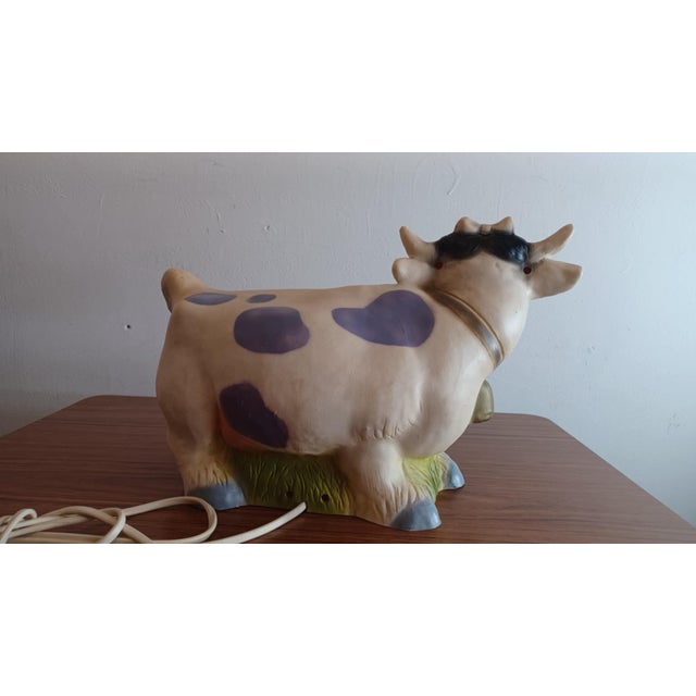 Plastic Cow Table Lamp from Heico, 1970s For Sale - Image 7 of 18