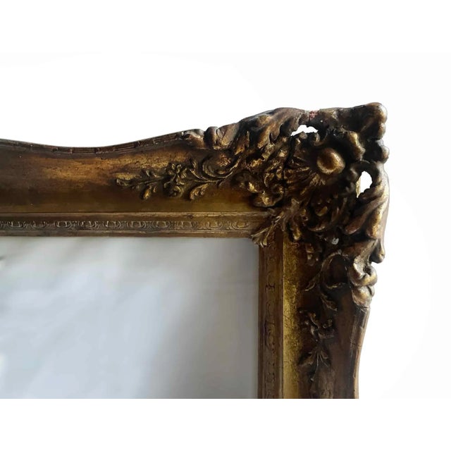 Mid 19th Century Antique Large European Painting Frame - Perfect for a Mirror or Painting For Sale - Image 5 of 11