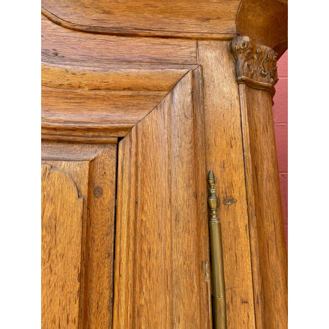 Large Impressive French Oak Armoire For Sale In New York - Image 6 of 13