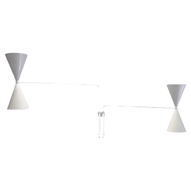 Bat Light with 2 Arms by Juanma Lizana For Sale