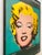 Turquoise Andy Warhol Vintage 1990 Lithograph Print Large Framed Pop Art Italian Exhibition Poster " Marilyn " 1964 For Sale - Image 8 of 15