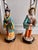 Signed Domenico Poloniato Monumental Chinoiserie Figural Lamps With Original Pagoda Shades - A Pair For Sale - Image 4 of 11