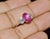 Late 20th Century Gia Certified 3.68Ct Madagascar Pink Sapphire E VVS Diamond Solid 950 Platinum 18k Gold Ring, Size 6.5 For Sale - Image 9 of 15