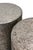 Silver Side Table Silver and Black Modern For Sale - Image 8 of 12