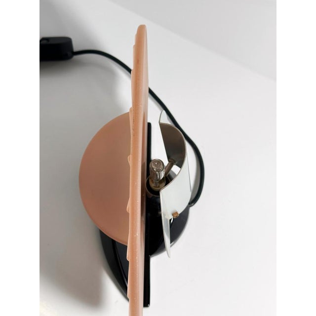 Italian Art Deco Fan Table Lamp by Vincenzo Missanelli for Ladue, 1980s For Sale - Image 12 of 13