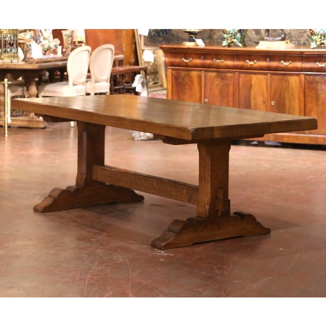Built with the strong proportions and straightforward craftsmanship associated with traditional French monastery...