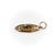 Late 19th Century 9k Gold Victorian Spider Pendant With Turquoise and Pearl For Sale - Image 4 of 7