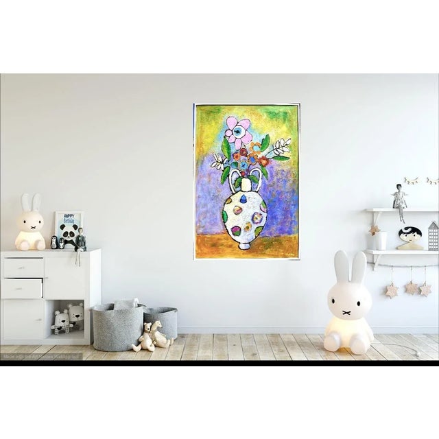 "Spring Flowers" Monumental - Martha Holden For Sale In Los Angeles - Image 6 of 7