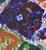 L'Etoile is an original artwork realized after Sam Francis in 1995. Mixed colored lithograph, realized in nine colors a...