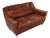 Mid-Century Patchwork Tufted Leather Sofa, 1960s For Sale