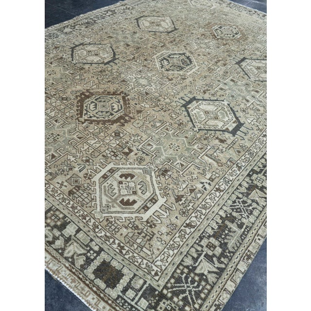 Turkish Turkish Vintage Rug 7'11" x 11' #16726 For Sale - Image 3 of 8