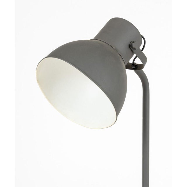 Late 20th Century Post-Industrialist Aluminum Floor Lamp For Sale - Image 4 of 7