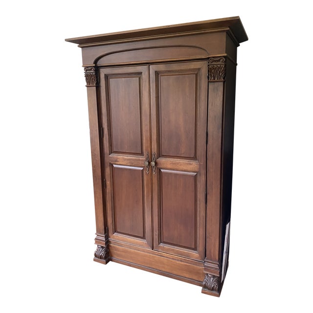Thomasville Solid Wood Armoire in Condition Chairish