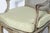 Pair French Louis XV Style Painted Cane Chairs For Sale - Image 9 of 14