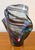 1990s Iridescent “Handkerchief” Art Glass Vase, Oil Slick Finish For Sale - Image 4 of 14