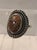 Late 20th Century Vintage Agate Sterling Ring With Rope Detail (Size 8.75) For Sale - Image 5 of 11