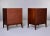 Cinnamon Bespoke Walnut Cabinets - Pair For Sale - Image 8 of 12