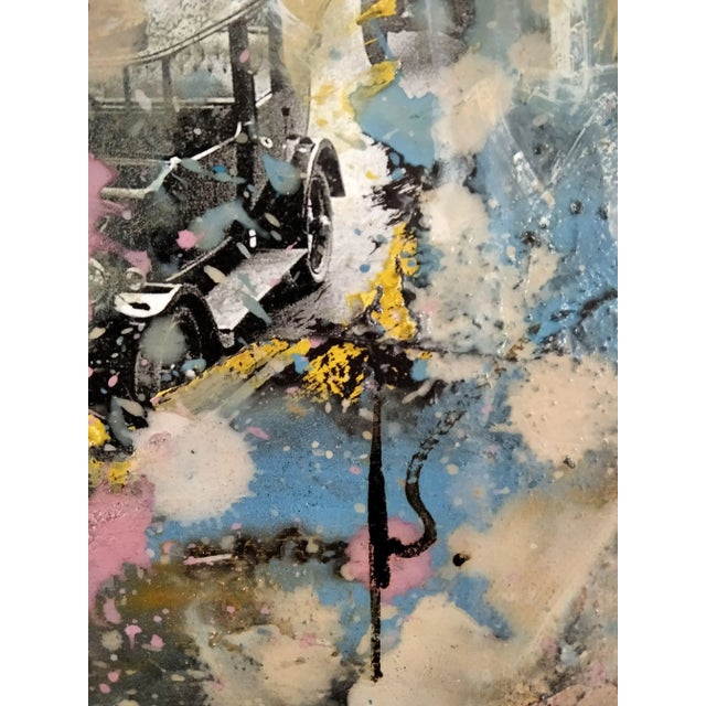 Textile Albert Castañé, Untitled Landscape, 2006, Canvas Painting, Framed For Sale - Image 7 of 9