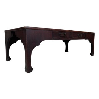 Antique Japanese Low Fuzukue Writing Table, 1900s For Sale