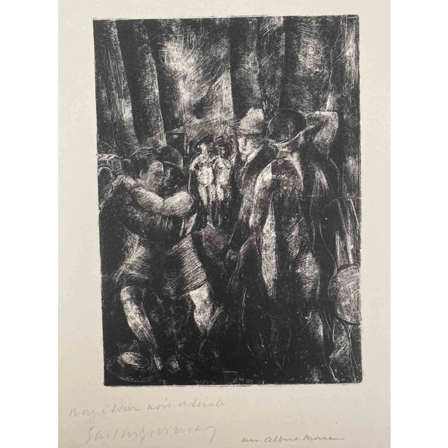Luc-Albert Moreau, Dancing in the Forest, Early 20th Century For Sale