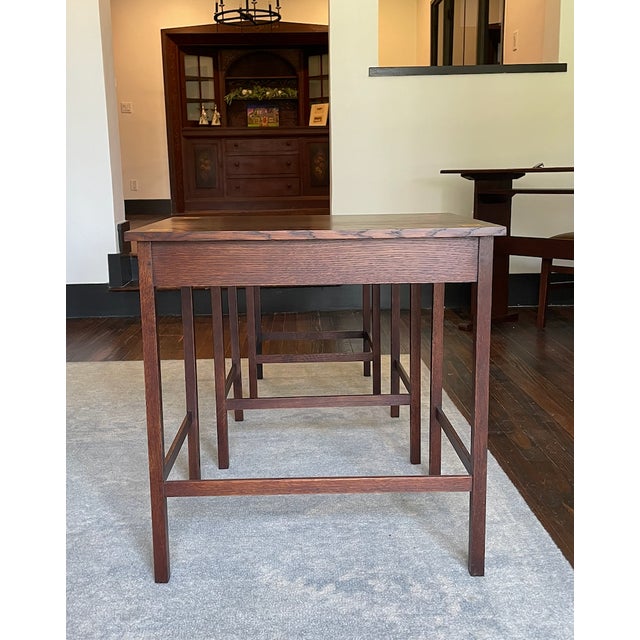 Stickley Stickley Harvey Ellis Nesting Tables - Set of 3 For Sale - Image 4 of 10