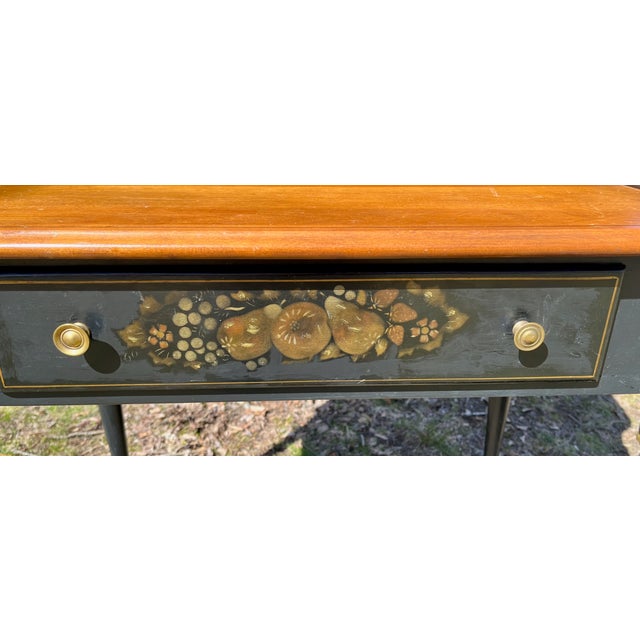 Complete your mission for your forever home with this authentic Ethan Allen Bonheur du Jour or ladies writing desk....