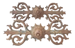 Wrought Iron Ceiling Keys, Set of 2