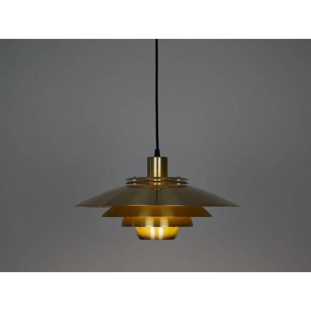 Vintage Danish Dania Lamp by Kurt Wiborg for Jeka, 1980s For Sale - Image 4 of 14