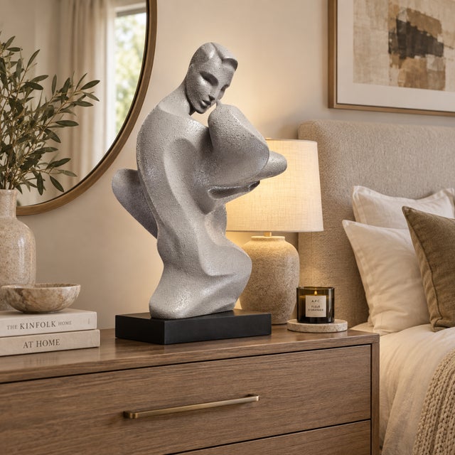 Austin Productions Austin Productions Danel Lovers Deco Modernist Huge Sculpture 1990 For Sale - Image 4 of 12