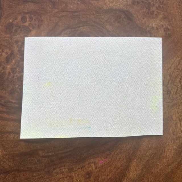 Coastal Original Watercolor Abstract Painting “Coastal Breeze” by Chani MacKay For Sale - Image 3 of 3