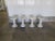 Italian 1960s Vintage Italian Carrera Marble Garden Stools- Set of 4 For Sale - Image 3 of 12