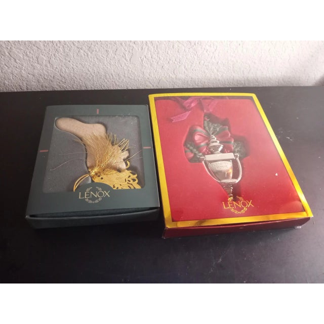 Traditional 1980s Lenox Ornaments - Set of 2 For Sale - Image 3 of 6