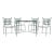Mario Papperzini for Salterini Iron Garden Dining Suite, Attributed For Sale