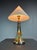 Art Nouveau Dutch Ceramic Plazuid Gouda Pottery Table Lamp, 1920s For Sale - Image 10 of 18