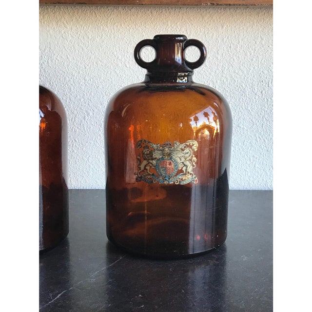 English Armorial English Jugs - A Pair For Sale - Image 3 of 5