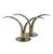 Brass Mid-Century Swedish Brass Candlesticks - a Pair For Sale - Image 8 of 8