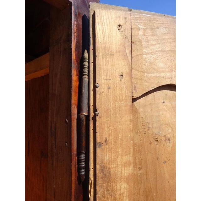 19th Century Louis Philippe Walnut Wardrobe For Sale - Image 17 of 18