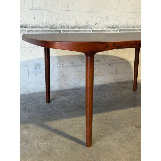 1960s A/S Randers Møbelfabrik Rosewood Dining Table Danish Mid-Century Modern 1960s For Sale - Image 5 of 12