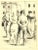 Walking Figures - Original Lithograph by W. Gimmi - Early 20th Century Early 20th Century For Sale