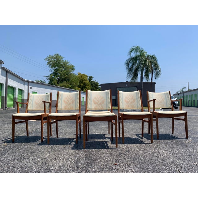 D-Scan Teak Dining Chairs - Set of 6 For Sale - Image 11 of 11
