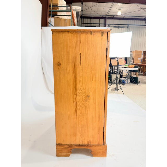 Farmhouse 19th Century Honey Pine Housekeeper’s Cupboard For Sale - Image 3 of 9
