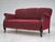 Vintage Danish Three-Seater Sofa in Velour and Beech, 1950s For Sale - Image 9 of 18