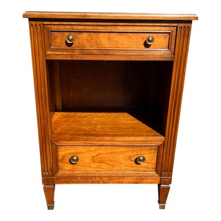 1970s Kindel Regency Style Nightstand For Sale