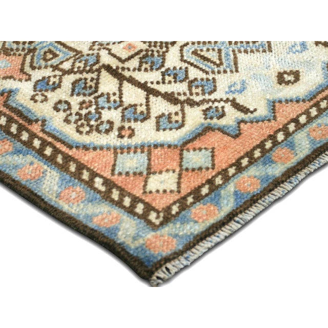 This Vintage Turkish Oushak Yastic will bring charm and character to any home. Crafted from wool on wool, it features a...