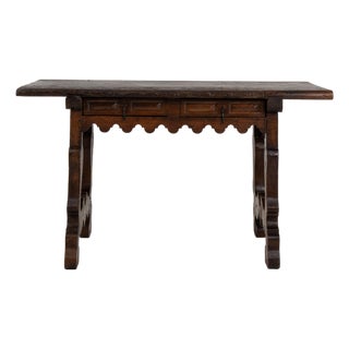 Spanish Fratino Table in Original Patina, Antique, Spain, Circa 1800 For Sale