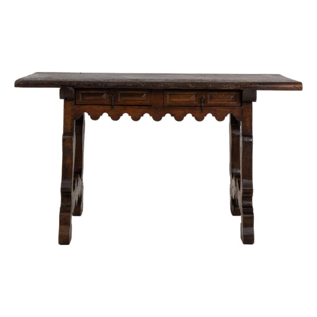 Spanish Fratino Table in Original Patina, Antique, Spain, Circa 1800 For Sale