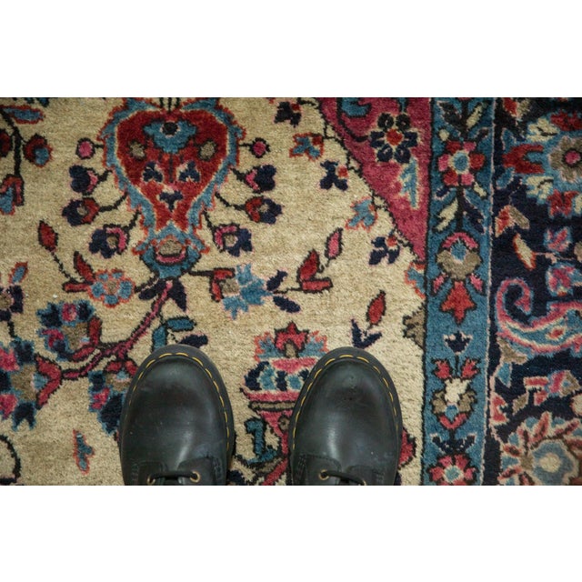 1920s Antique Mohajeran Sarouk Rug - 4'11" x 7'1" For Sale - Image 5 of 12