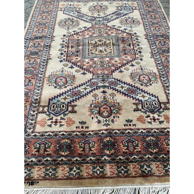 Vintage Pakistani Rug For Sale - Image 9 of 18