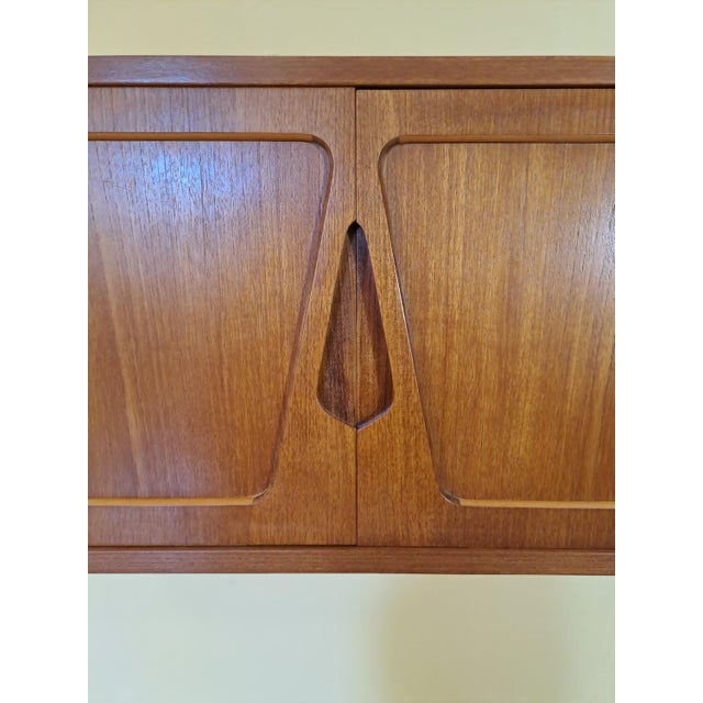 Rival Wall-Mounted Teak Storage Unit, 1960s For Sale - Image 6 of 18