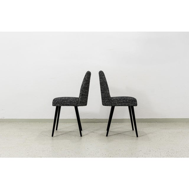 Vintage Dining Chairs, Poland, 1960s, Set of 6 For Sale - Image 9 of 16